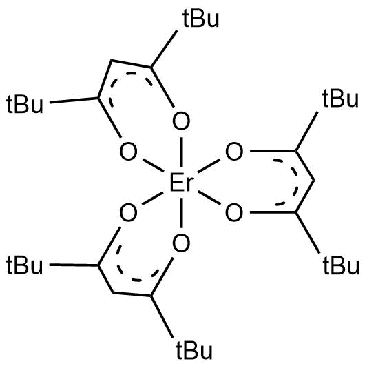 Erbium(III) tris(2,2,6,6-tetramethyl-3,5-heptanedionate), Er(TMHD)3
